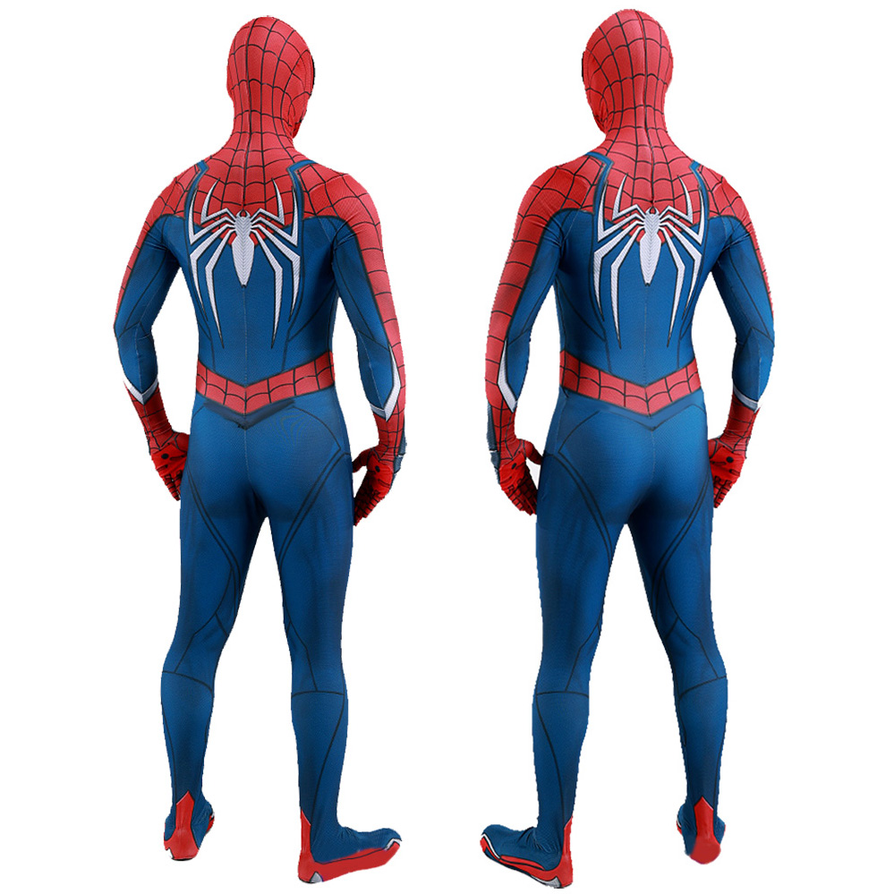 Game PS5 Marvel Spider-Man theme Party Stage costume Halloween Cosplay ...